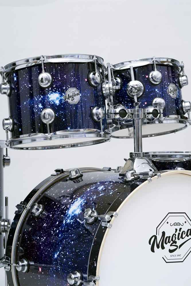 Blue Drum Set